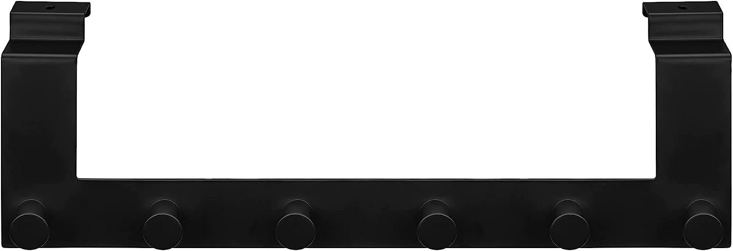 Navaris Κρεμάστρα Πόρτας από Ανοξείδωτο Ατσάλι - Black - 54828.01.01