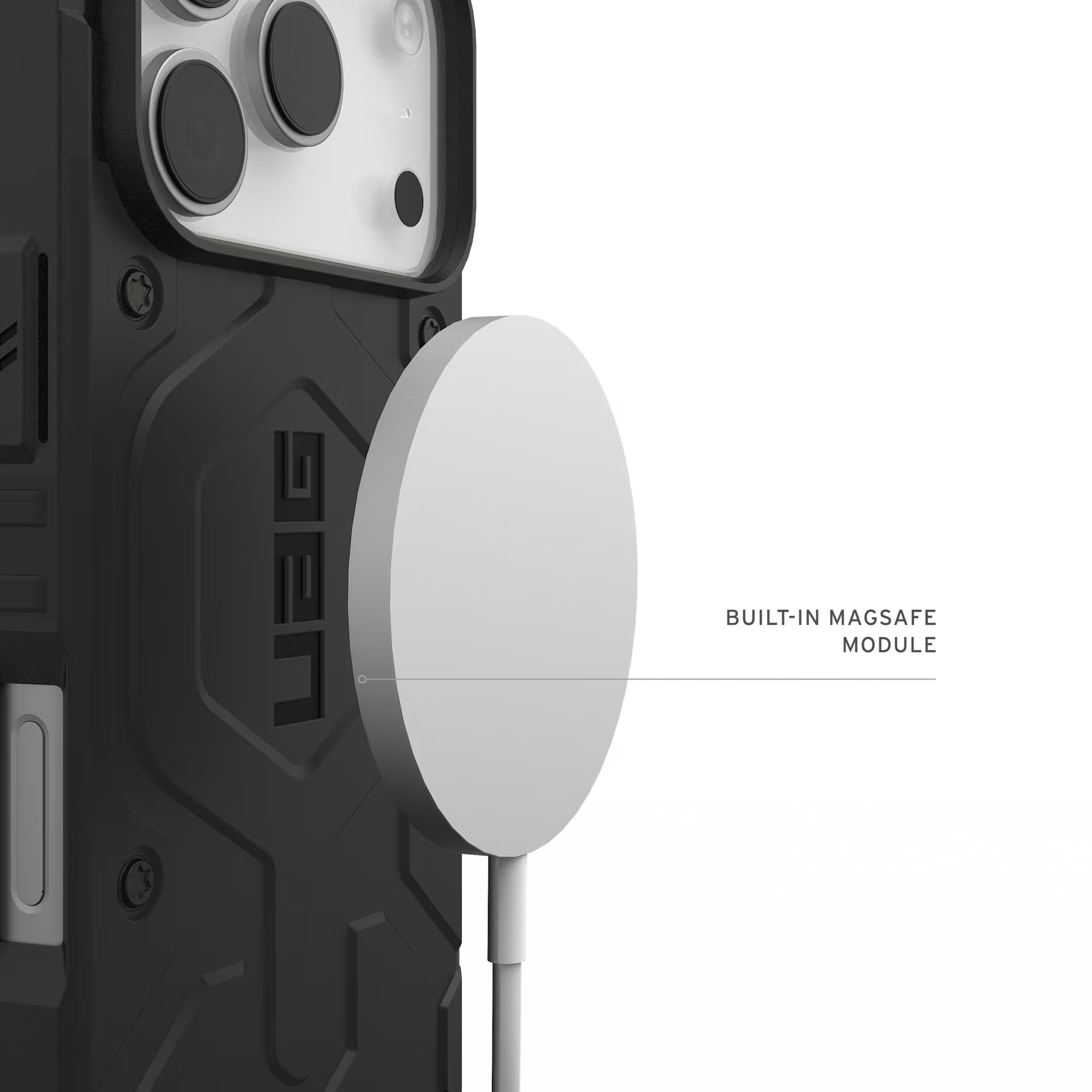 UAG iPhone 17 Pro - Pathfinder MagSafe Series - Σκληρή Θήκη με MagSafe - Black