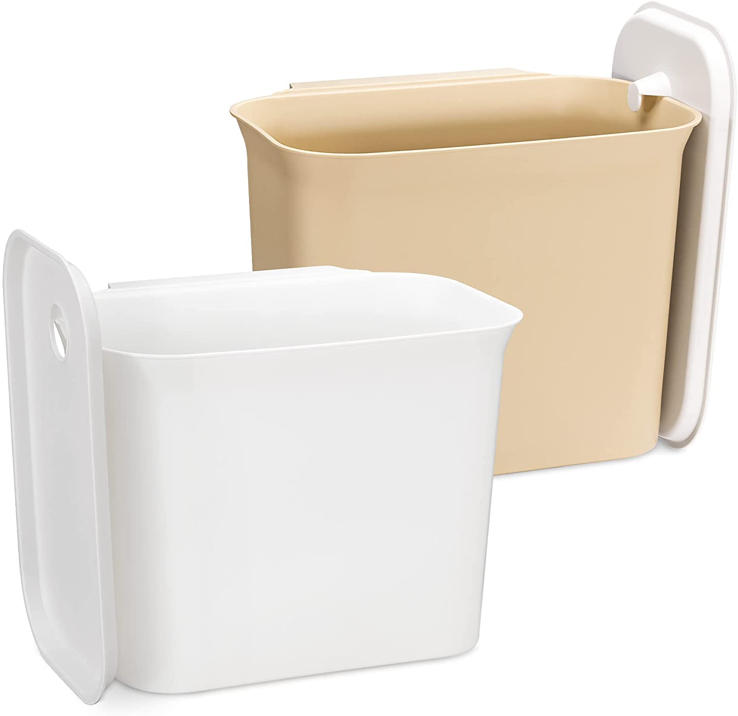 Navaris Σετ με 2 Κάδους Οργανικών Αποβλήτων - White - 53829.01.02