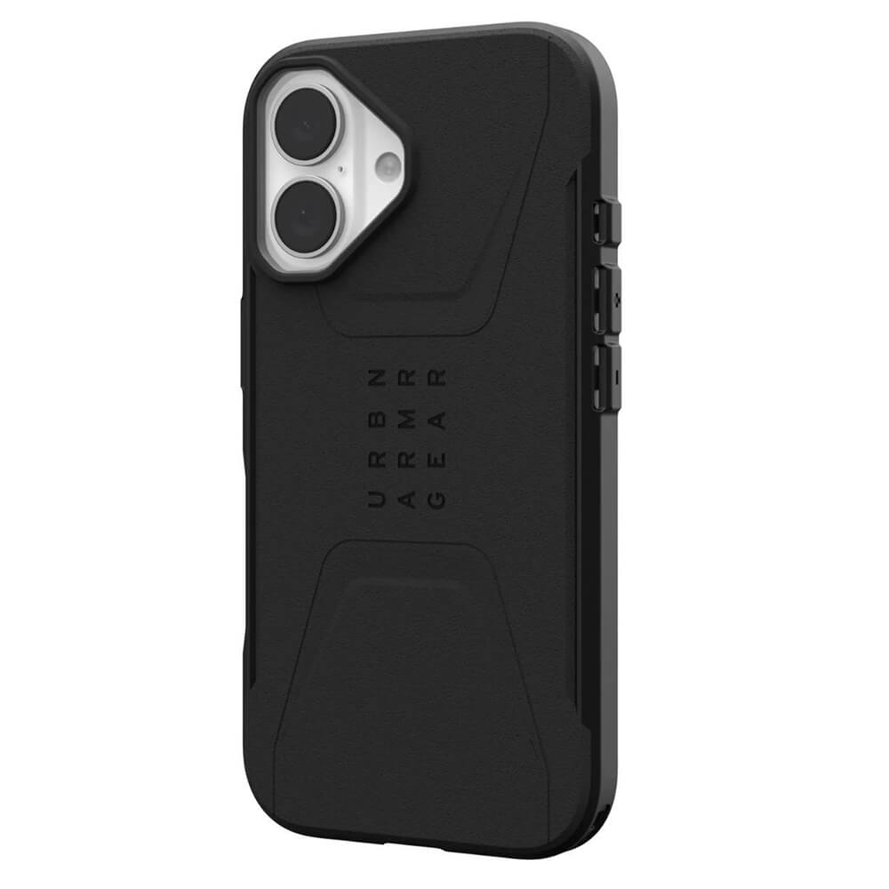 UAG iPhone 16 Civilian MagSafe Σκληρή Θήκη με MagSafe - Black