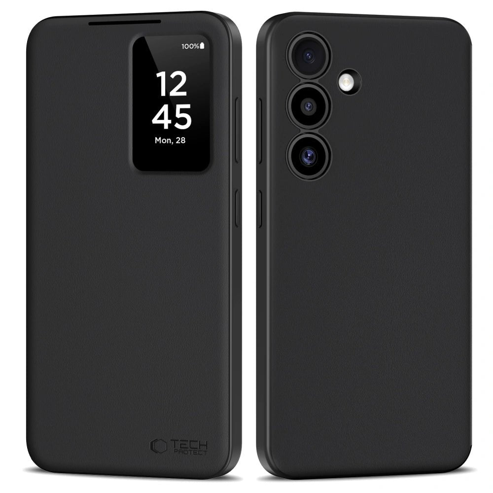 Tech - Protect Samsung Galaxy S24 Smart Wallet - Θήκη με Θέση για 1 Κάρτα - Matte Black