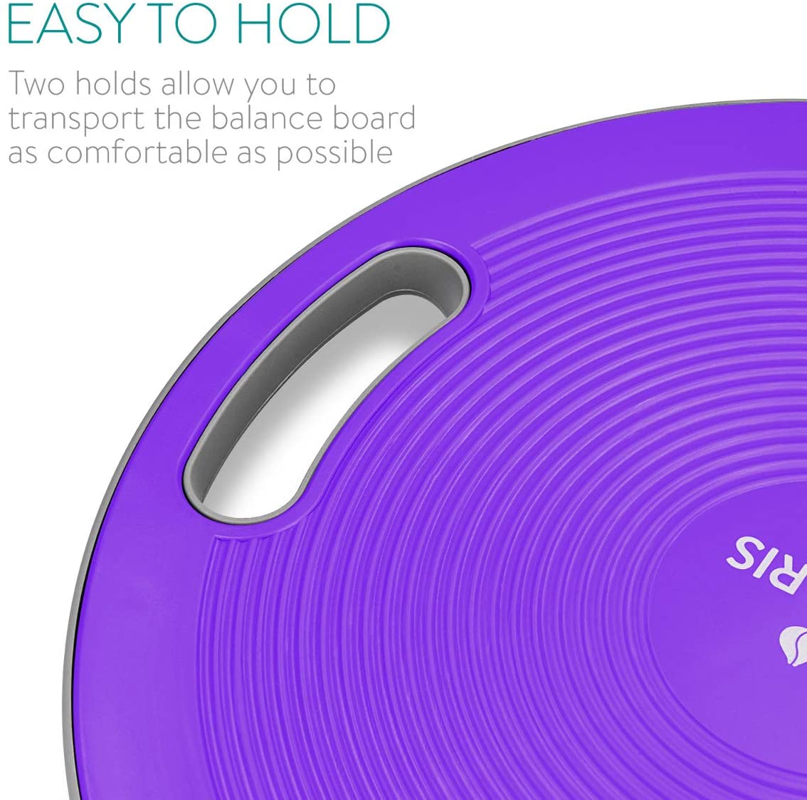 Navaris Balance Board Σανίδα Ισορροπίας - 40cm - Purple - 44181.38