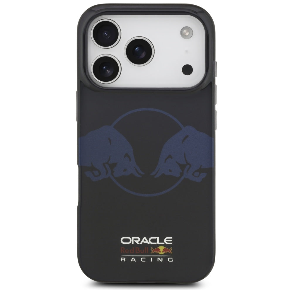 Red Bull iPhone 17 Pro - IML Transparent Two Bulls MagSafe - Σκληρή Θήκη με Πλαίσιο Σιλικόνης - Navy Blue - RBHMP17L24HIDBV