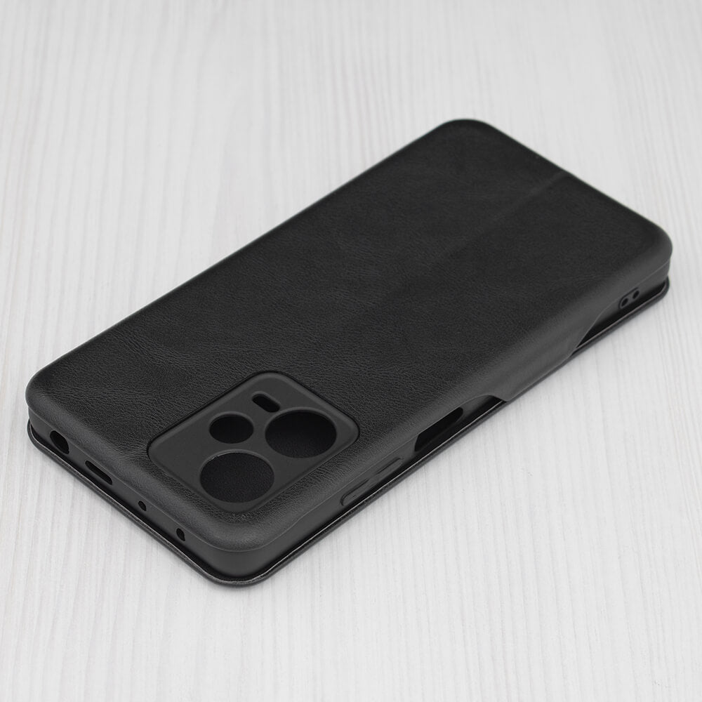 Techsuit Xiaomi Redmi Note 12 Pro Safe Flip Stand Θήκη Βιβλίο - Black