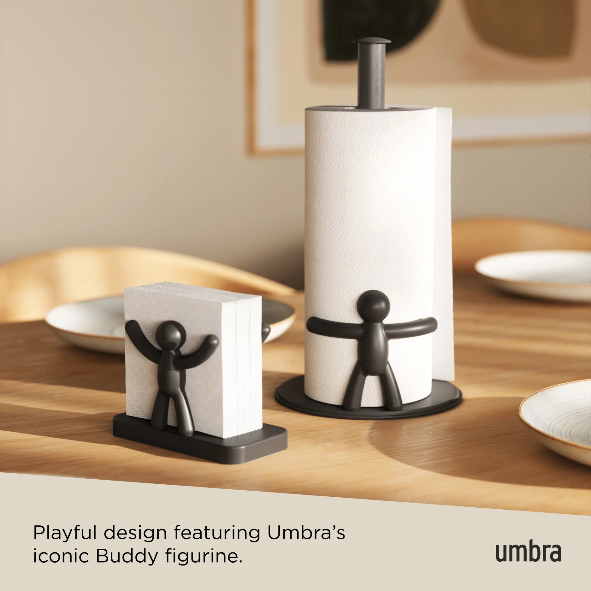 Umbra Θήκη για Χαρτοπετσέτες - Buddy - Black