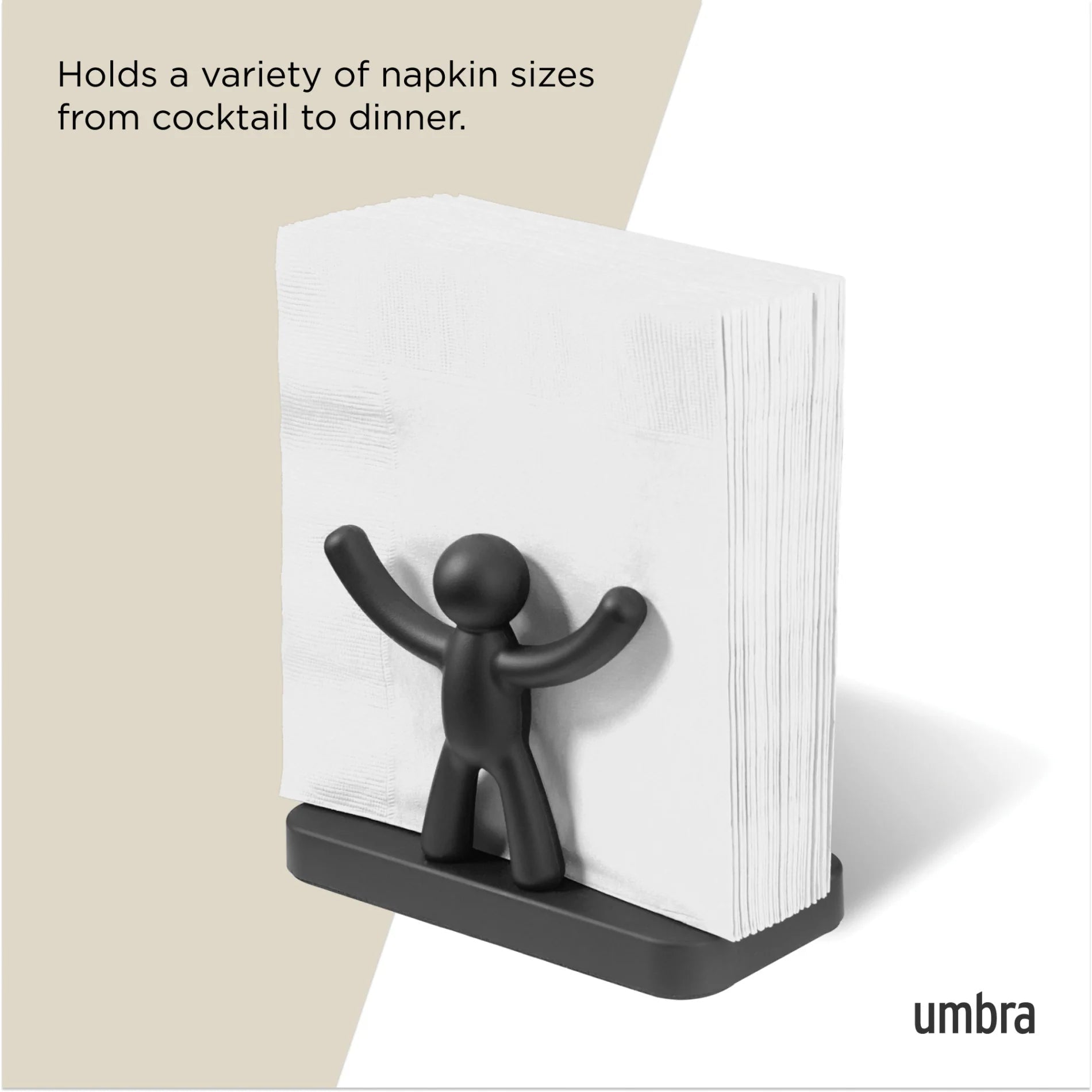 Umbra Θήκη για Χαρτοπετσέτες - Buddy - Black