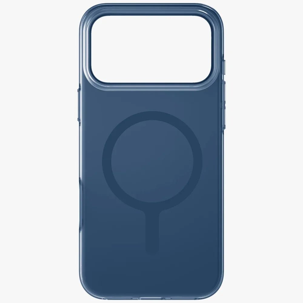 Uniq iPhone 17 Pro Max - Clario MagClick Charging - Σκληρή Θήκη με Πλαίσιο Σιλικόνης και MagSafe - Blue