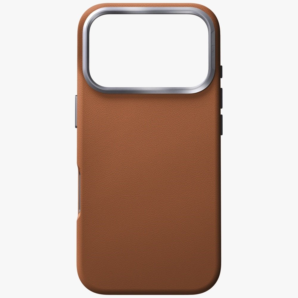 Uniq iPhone 17 Pro - Σκληρή Θήκη με Επένδυση Συνθετικού Δέρματος και MagSafe - Lyden MagClick - Caramel