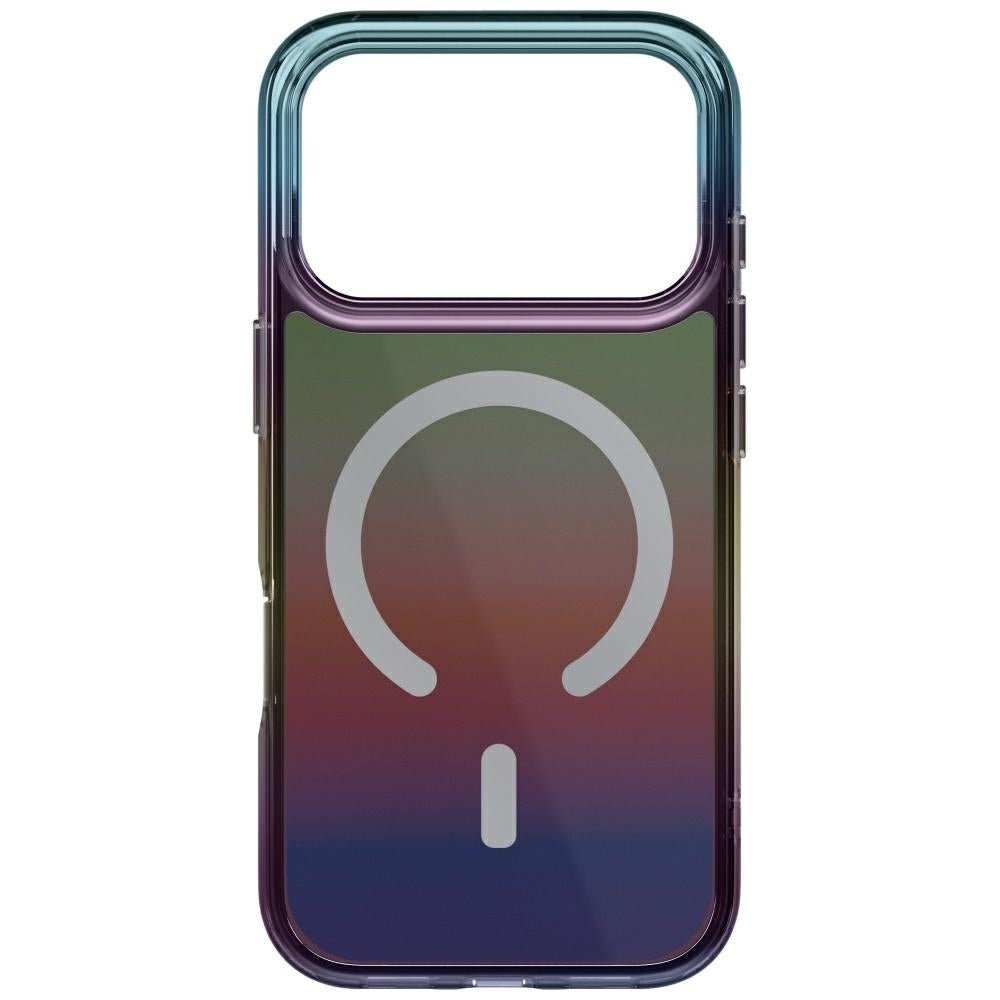 Uniq iPhone 17 Pro - Σκληρή Θήκη με Πλαίσιο Σιλικόνης και MagSafe - Iridescia Magclick - Midnight Quartz