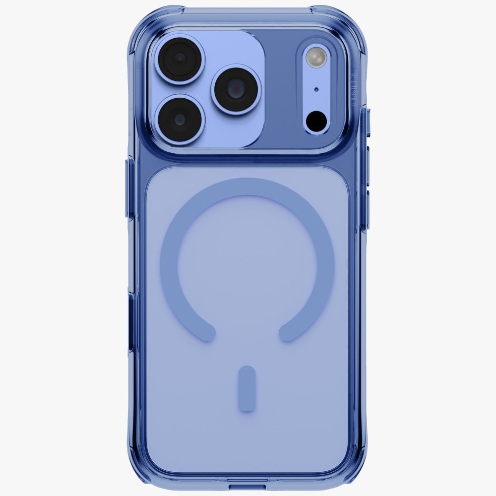 Uniq iPhone 18 Pro / iPhone 17 Pro - Σκληρή Θήκη με Πλαίσιο Σιλικόνης και MagSafe - LifePro Xtreme - Blue