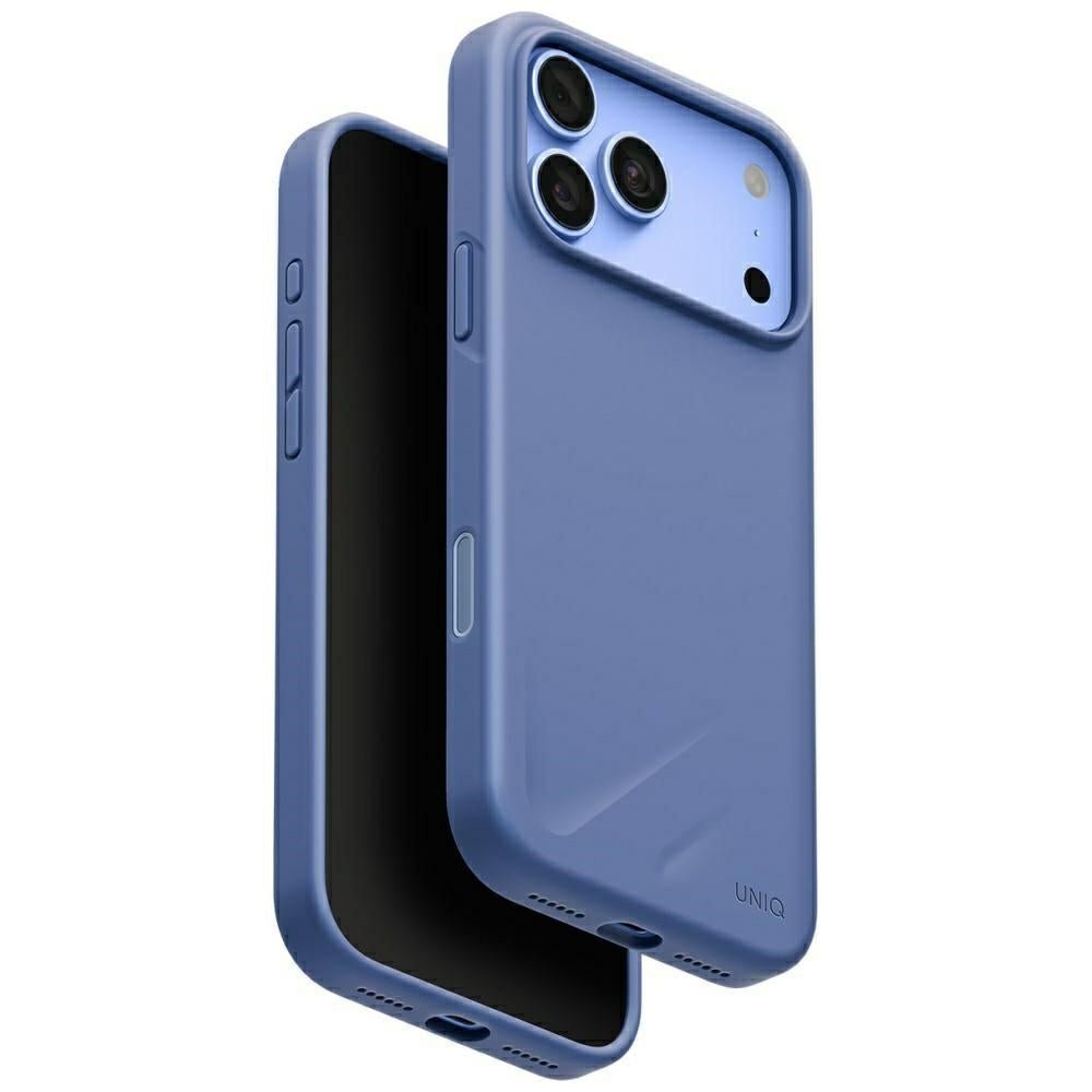 Uniq iPhone 18 Pro / iPhone 17 Pro - Θήκη Σιλικόνης MagSafe - Lino Magclick Charging - Pebble Blue