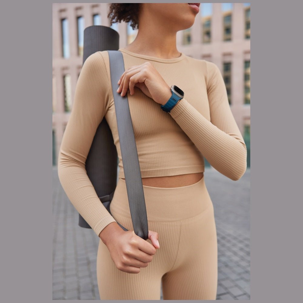 Uniq Λουράκι Apple Watch 8/9/10/11 - SE (1/2/3) - Ultra (1/2/3) – 44/45/46/49mm - Stride DE Rubber - Storm