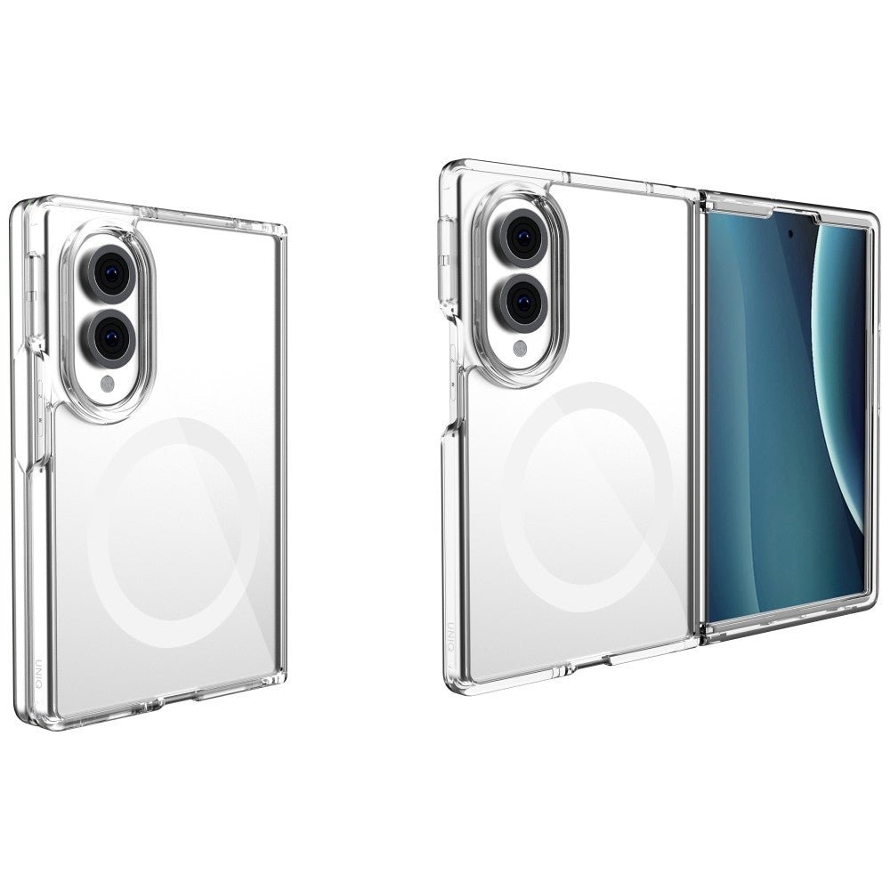 Uniq Samsung Galaxy Z Fold8 - Σκληρή Θήκη με Πλαίσιο Σιλικόνης και MagSafe - LifePro Xtreme - Clear