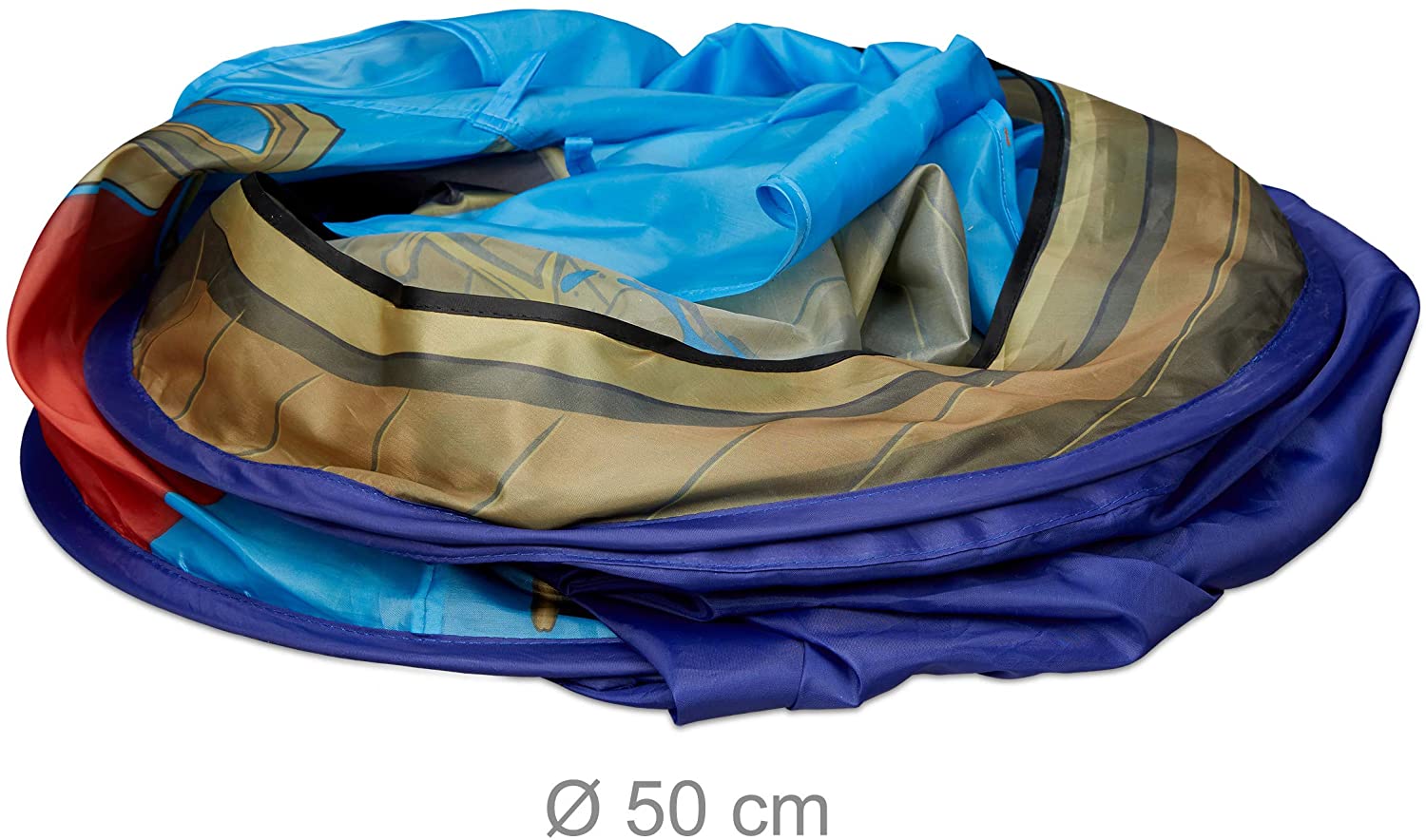 Relaxdays Παιδική Σκηνή - Πειρατικό Πλοίο - Blue - 4052025224516