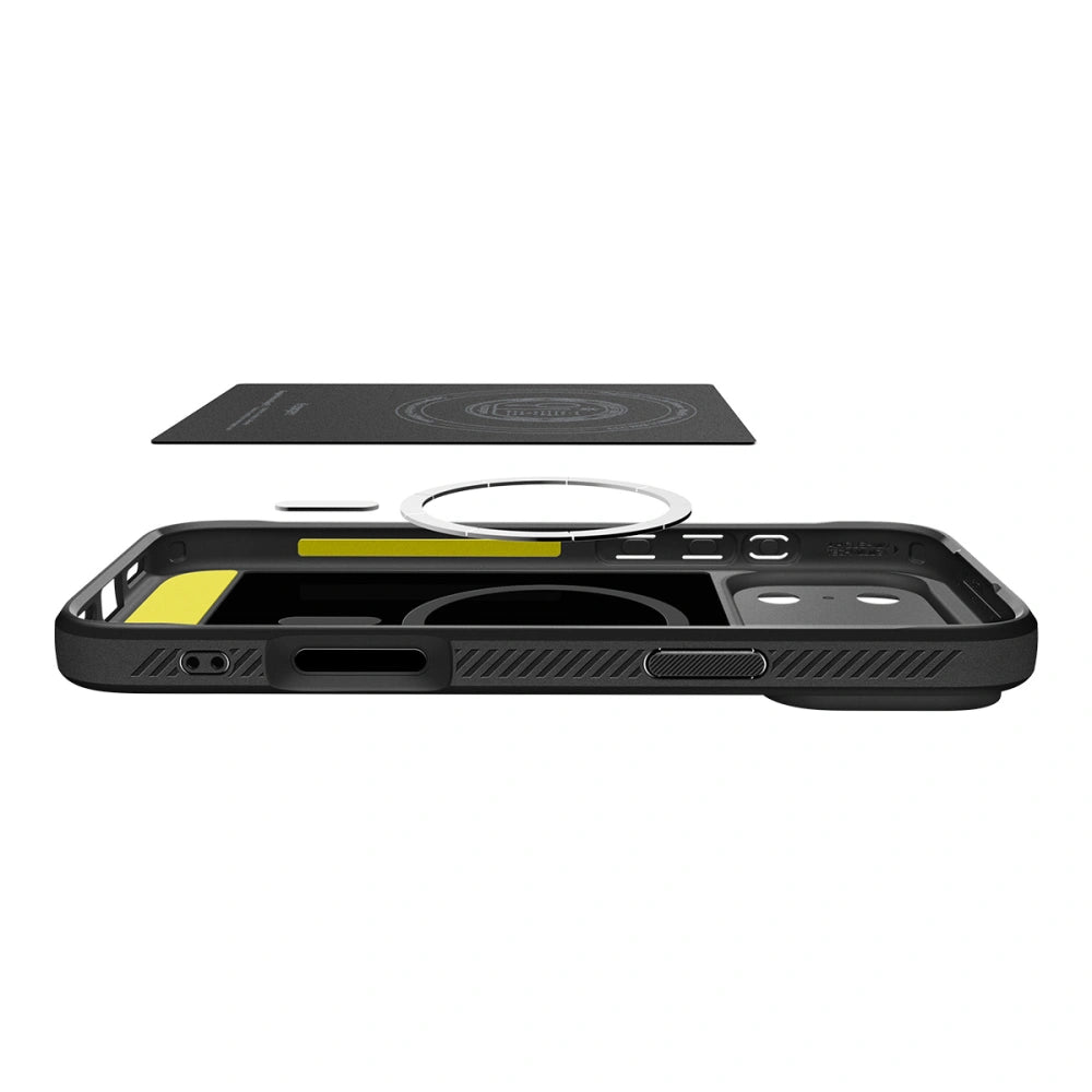Spigen iPhone 17 Pro Max - Rugged Armor Mag - Θήκη TPU με MagSafe - Matte Black