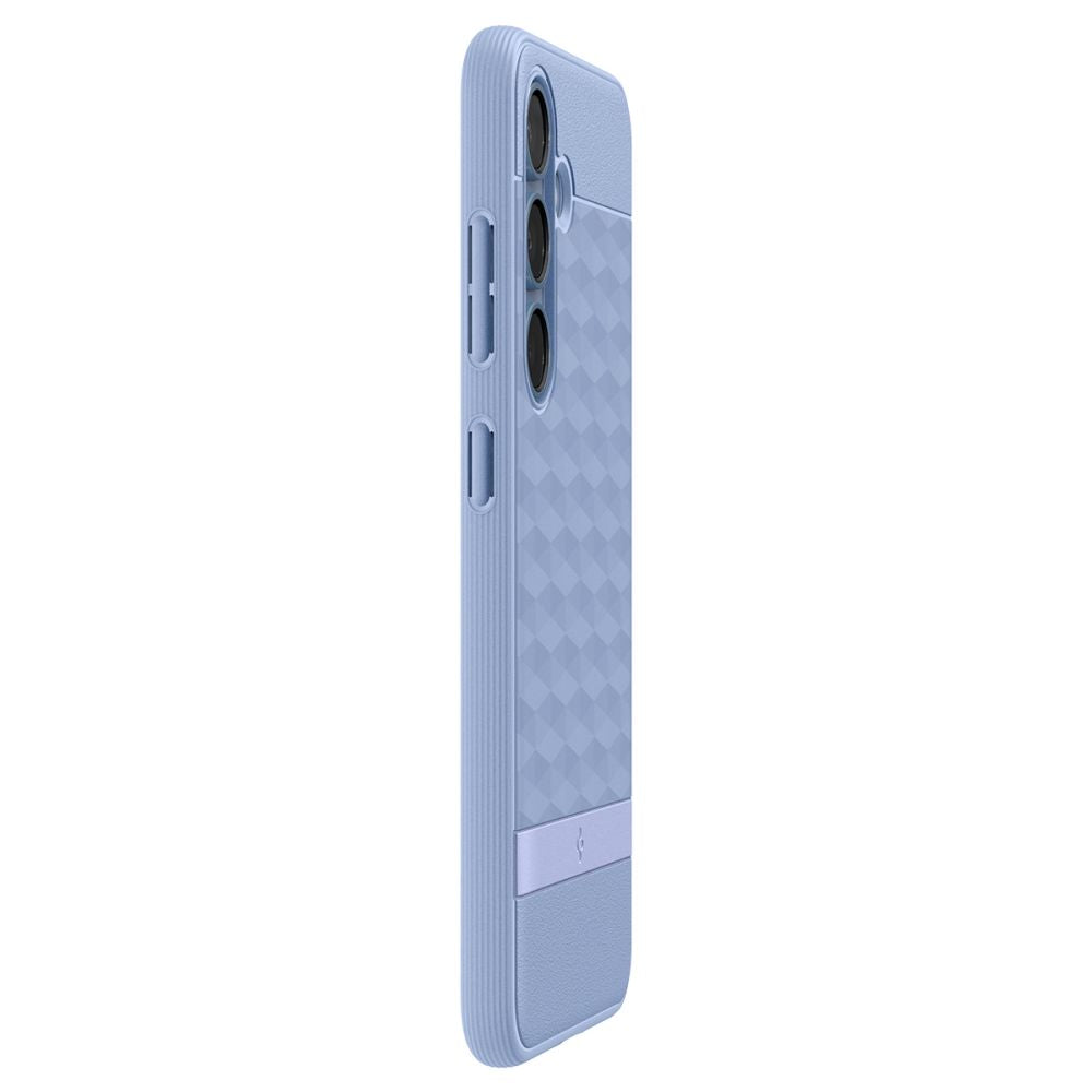 Spigen Samsung Galaxy S25 Plus - Parallax Mag Θήκη Σιλικόνης με Σκληρό Πλαίσιο και MagSafe - Purple Ish
