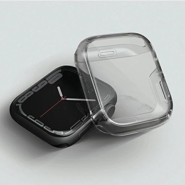 Uniq Θήκη Apple Watch 7 / 8 / 9 - 41 mm Garde Hybrid 360 - Smoked Grey