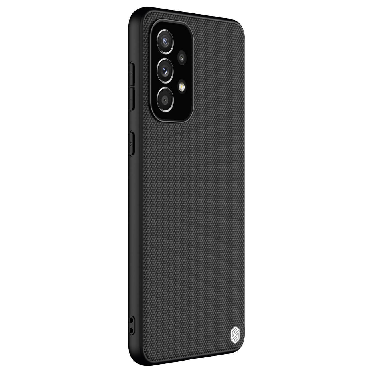 Nillkin Samsung Galaxy A33 5G Textured Case Σκληρή Θήκη με Πλαίσιο Σιλικόνης - Black