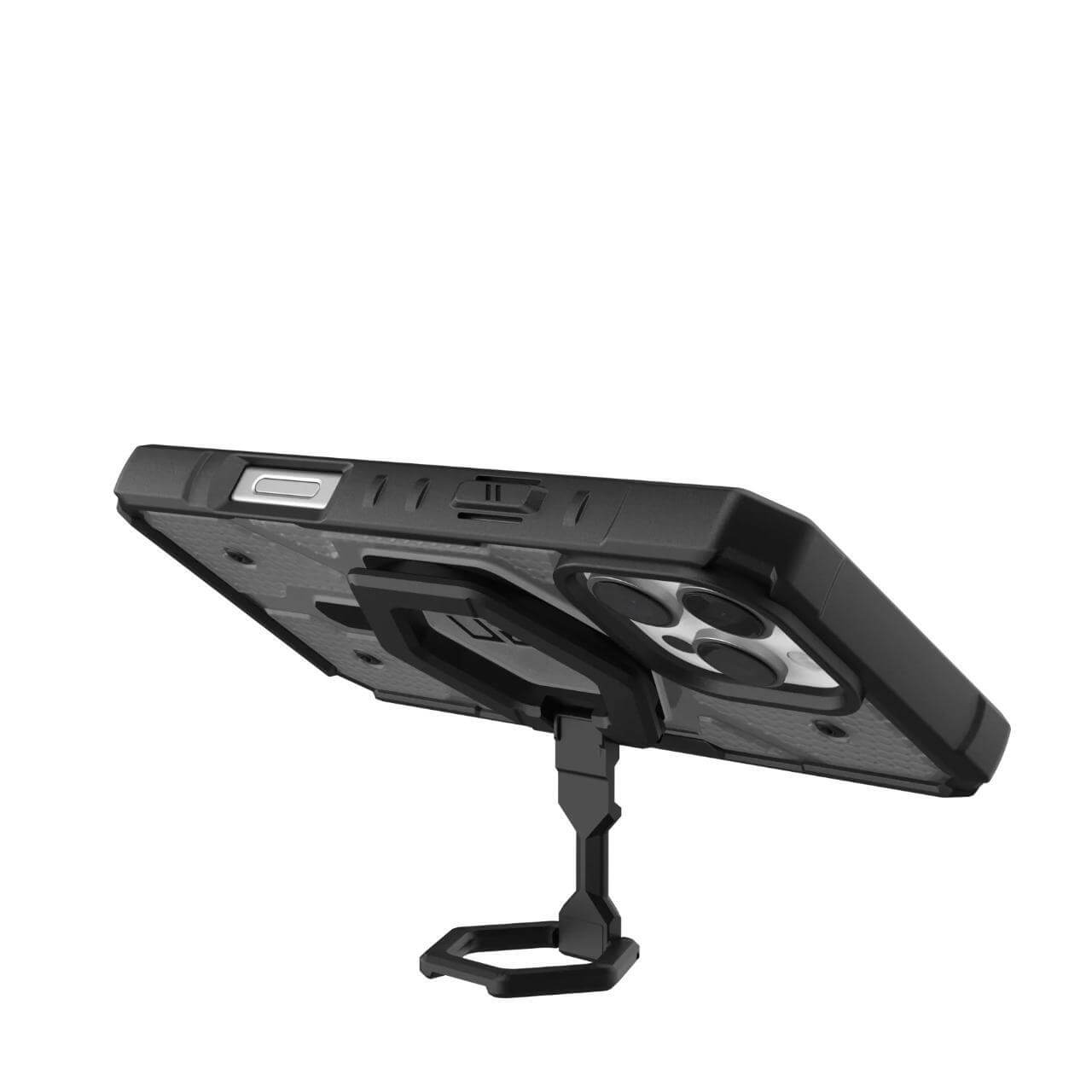 UAG iPhone 16 Pro Max Pathfinder Clear MagSafe Σκληρή Θήκη με MagSafe - Ash / Black Stand