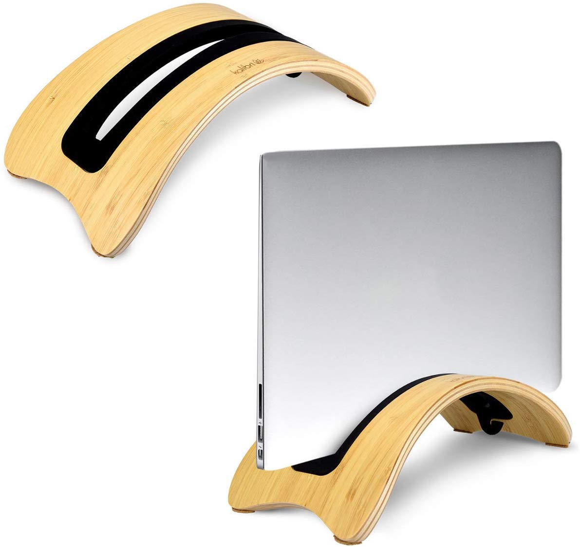 Kalibri Ξύλινη Βάση για Laptop / Notebook / Tablet - Bamboo Brown - 35474.24