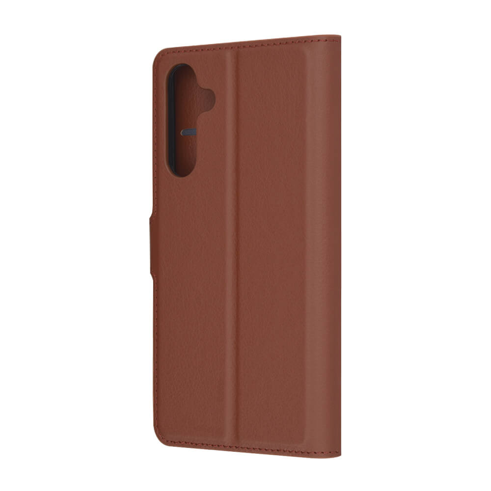 Techsuit Samsung Galaxy A16 4G / A16 5G - Leather Folio - Θήκη Πορτοφόλι από Δερματίνη με Stand - Brown