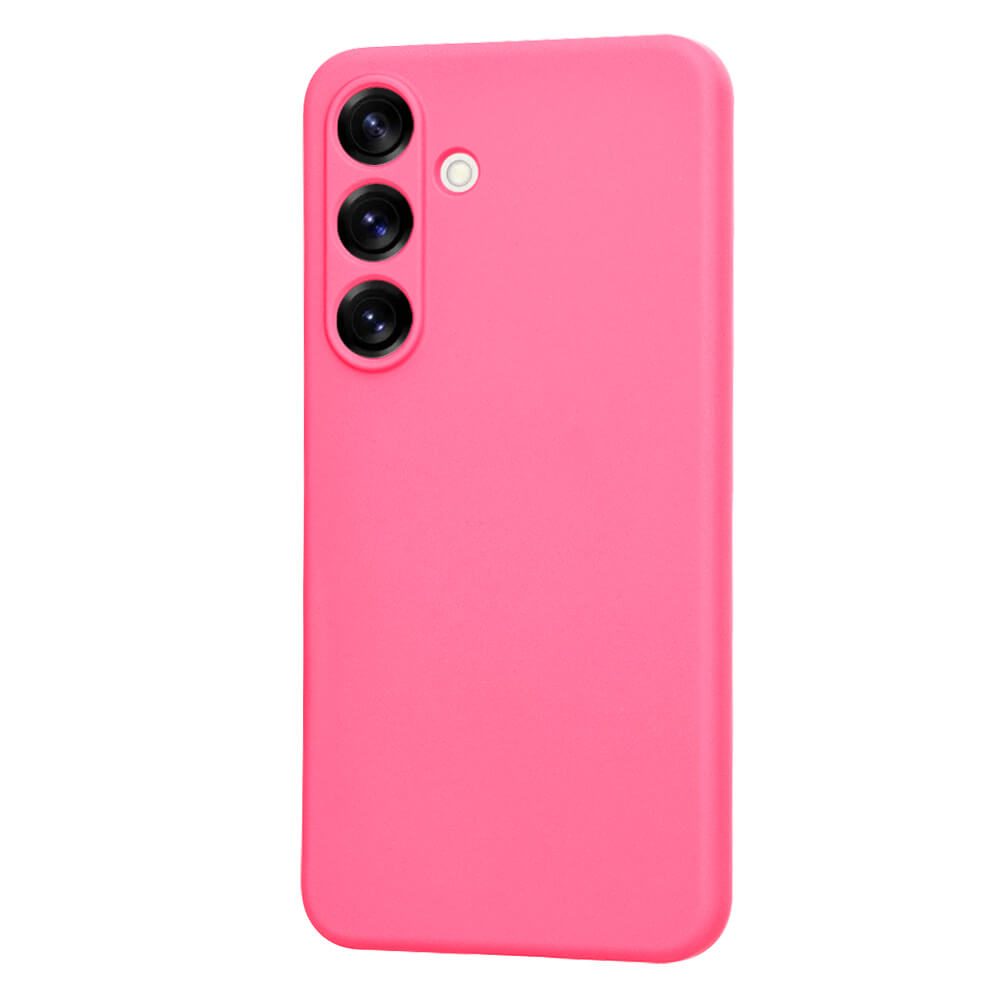 Techsuit Samsung Galaxy S25 SoftFlex Θήκη Σιλικόνης - Hot Pink