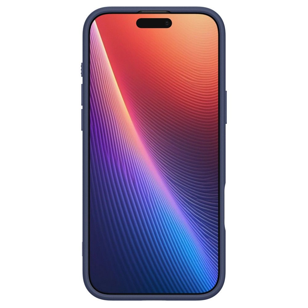 Spigen Cyrill iPhone 16 Pro Kajuk Mag Θήκη με Επένδυση Συνθετικού Δέρματος και MagSafe - Navy