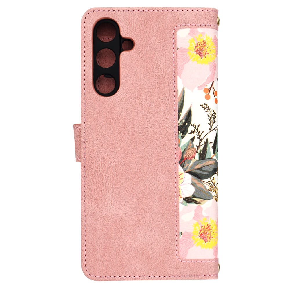 Techsuit Samsung Galaxy A16 4G / A16 5G - FlipCraft - Θήκη Πορτοφόλι από Δερματίνη - Sweetheart Pink