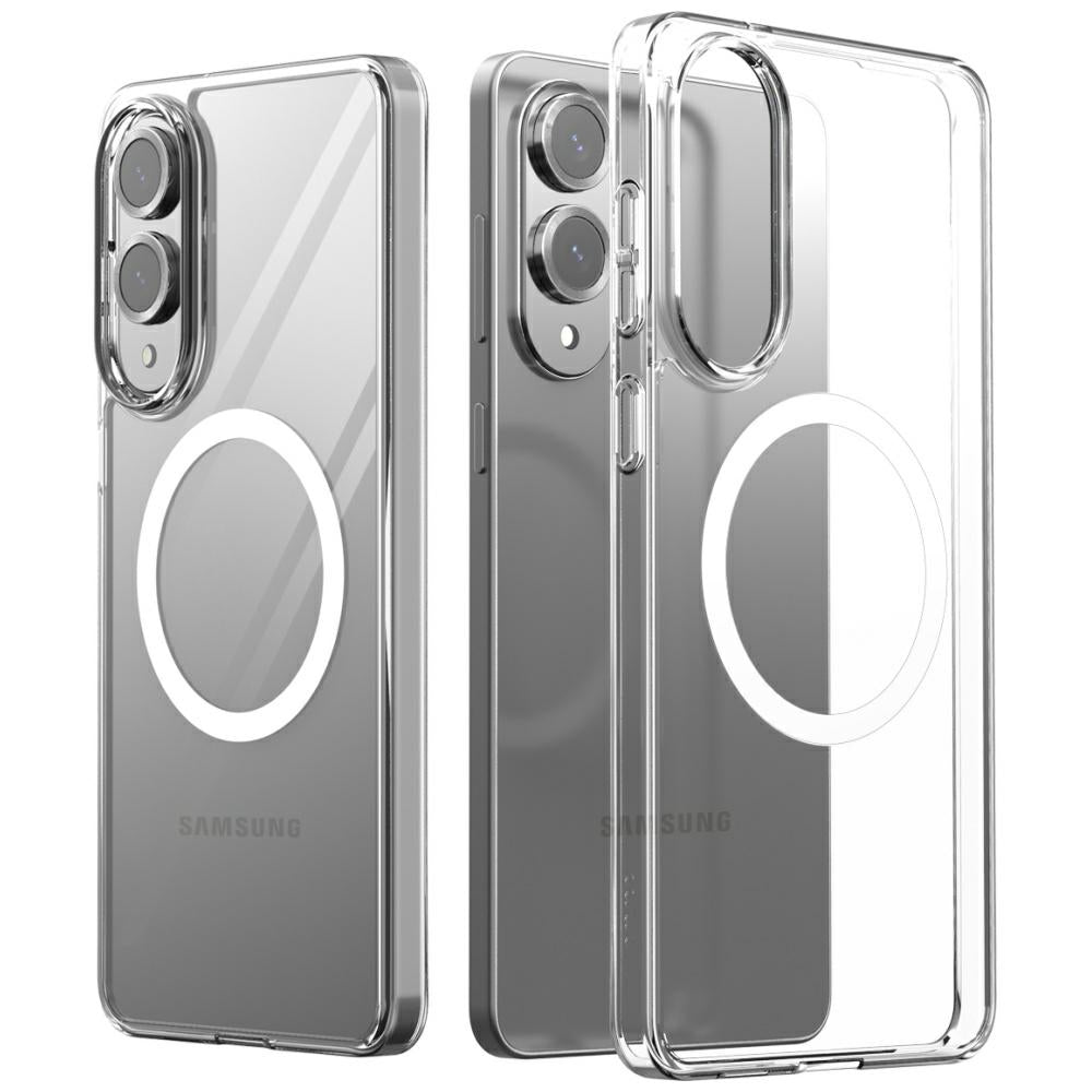 Araree Samsung Galaxy S25 Edge Duple M Σκληρή Θήκη με Πλαίσιο Σιλικόνης και MagSafe - Διάφανη Ματ