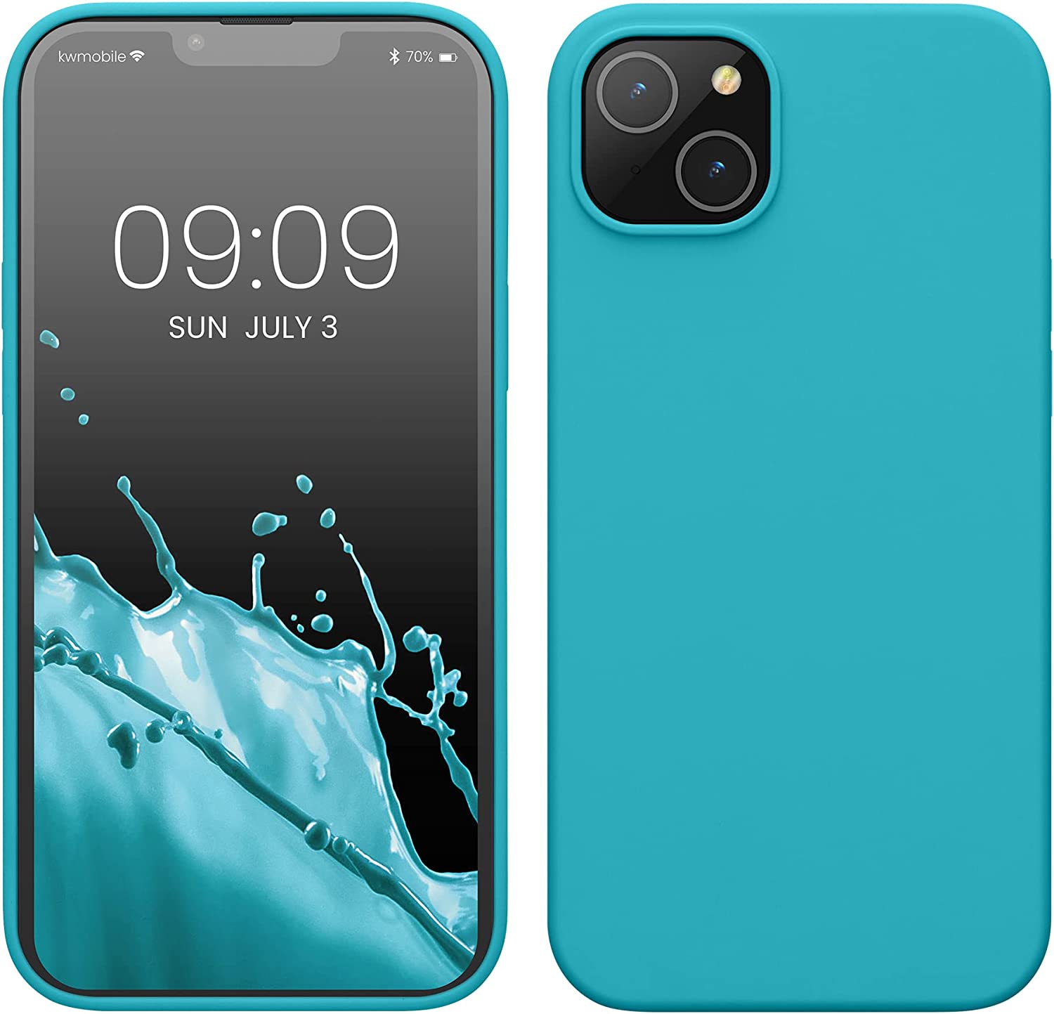KW iPhone 14 Plus Θήκη Σιλικόνης TPU - Cool Glacier - 59072.205