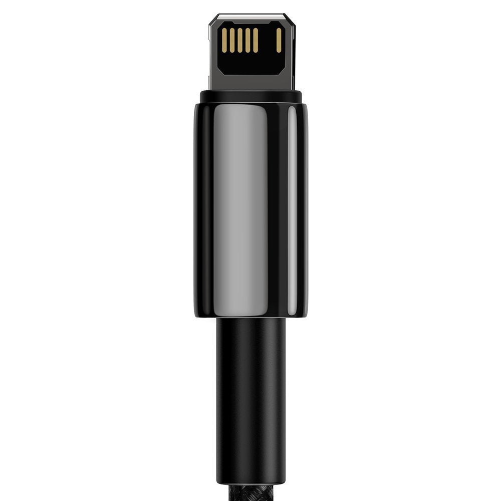 Baseus Tungsten Gold Cable Lightning 2.4A - Καλώδιο Δεδομένων και Φόρτισης Lightning 2M για iPhone - Black - CALWJ-A01