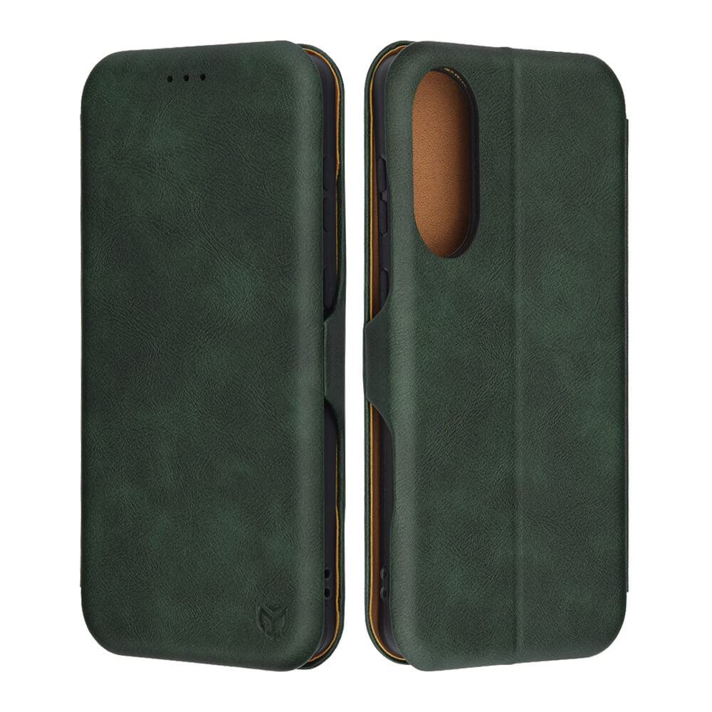 Techsuit Samsung Galaxy S25 Edge - Safe Wallet Plus - Θήκη Βιβλίο - Green