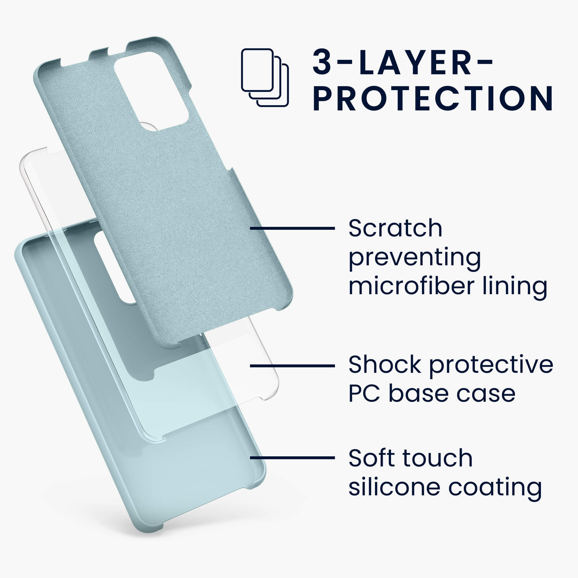 KW Xiaomi Poco M4 Pro 5G / Redmi Note 11S 5G Θήκη Σιλικόνης Rubber TPU - Frosty Mint - 56844.200