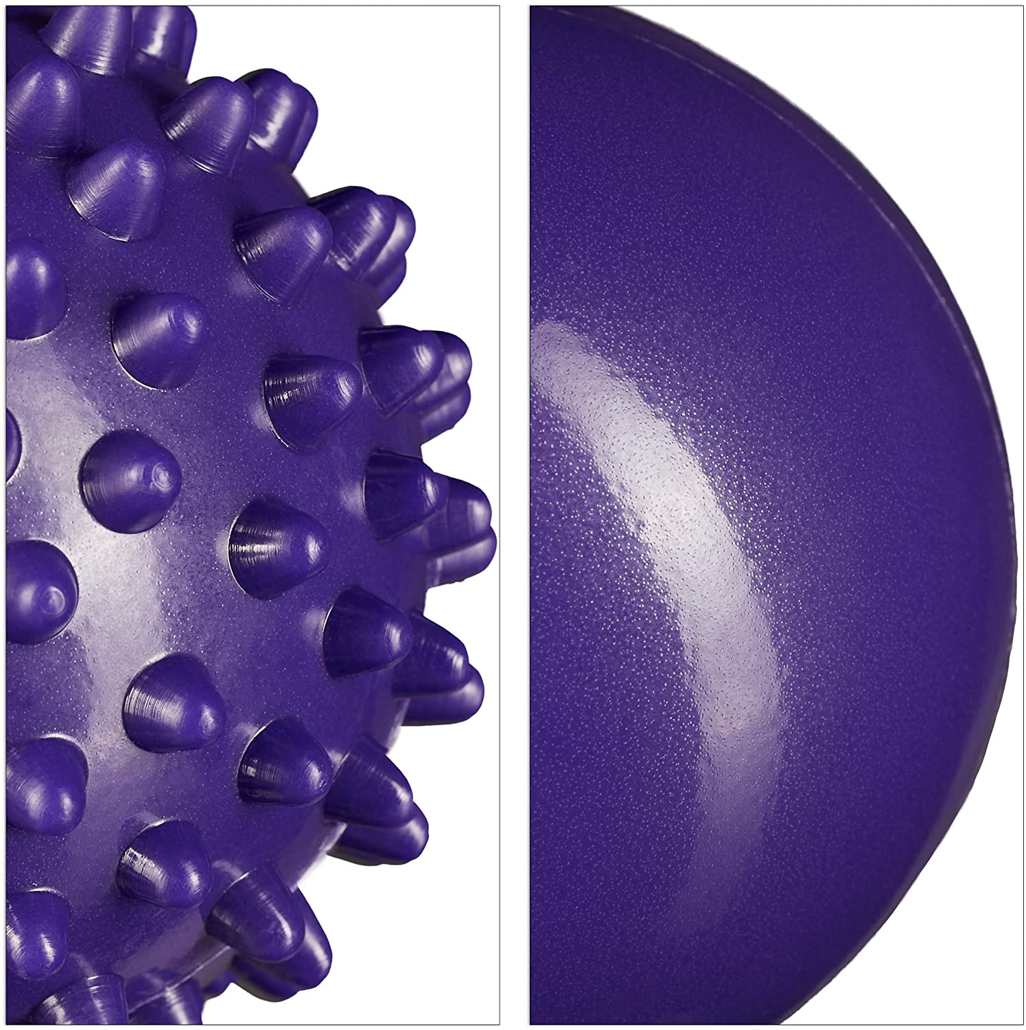 Relaxdays Σετ με 2 Μπάλες Μασάζ - Purple - 4052025909468