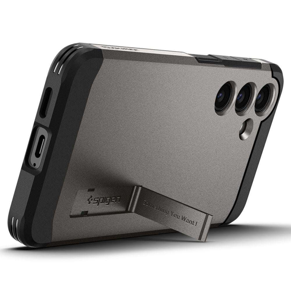Spigen Samsung Galaxy S24 Tough Armor Σκληρή Θήκη - Gunmetal