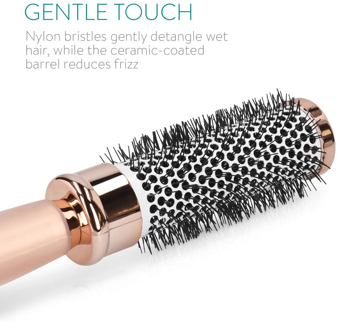 Navaris Στρόγγυλη Βούρτσα Στεγνώματος - Rose Gold - 46692.02