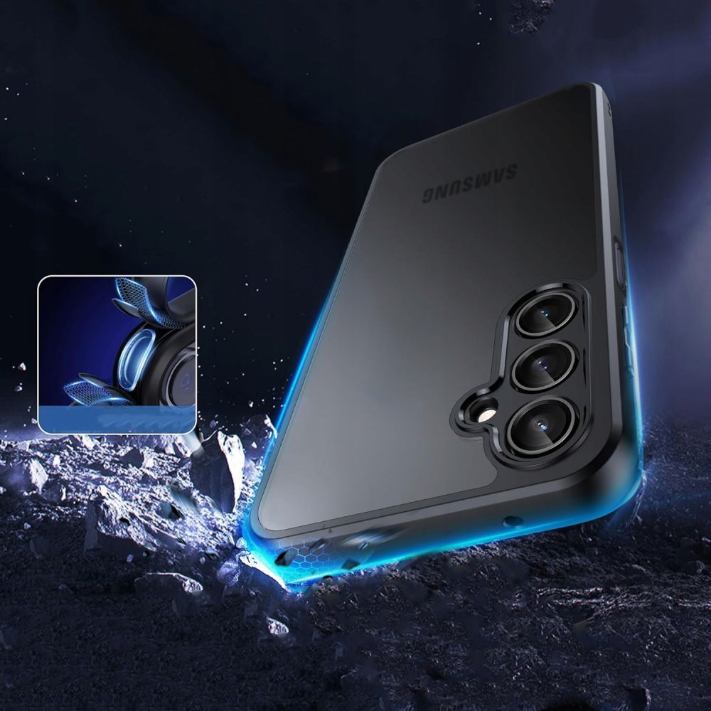 Tech-Protect Samsung Galaxy A16 4G / A16 5G MagMat Σκληρή Θήκη με Πλαίσιο Σιλικόνης - Matte Black