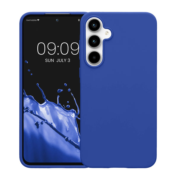 KW Samsung Galaxy A55 5G Λεπτή Θήκη Σιλικόνης TPU - Baltic Blue