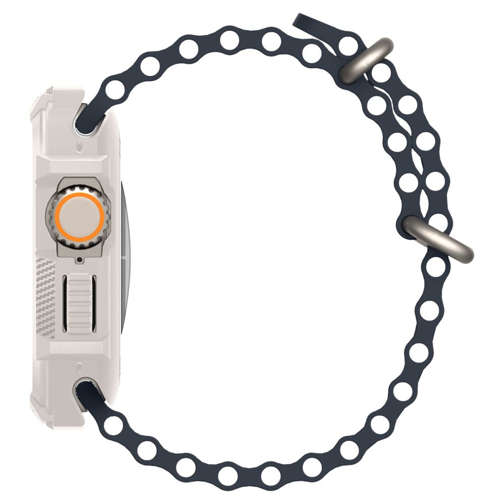 Spigen Θήκη Apple Watch Ultra (1/2/3) - 49mm Rugged Armor - Dune Beige
