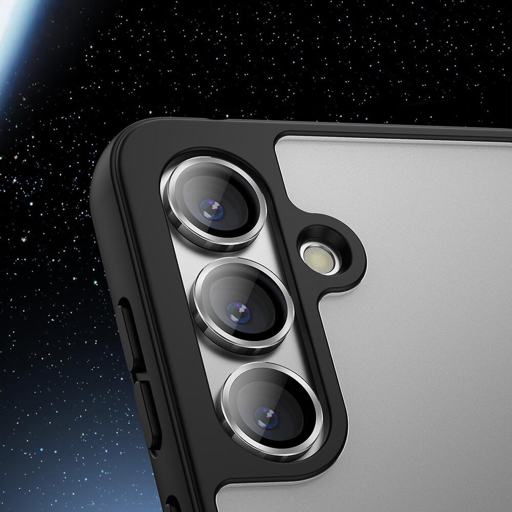 Lito Samsung Galaxy S25 Plus - S+ Camera Glass Protector - Αντιχαρακτικό Γυαλί για την Κάμερα - Black