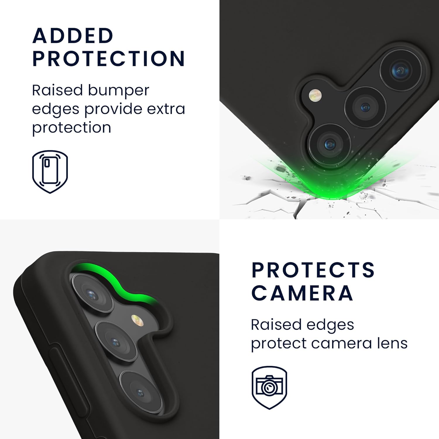 KW Samsung Galaxy S24 Θήκη Σιλικόνης Rubberized TPU - Dark Grey