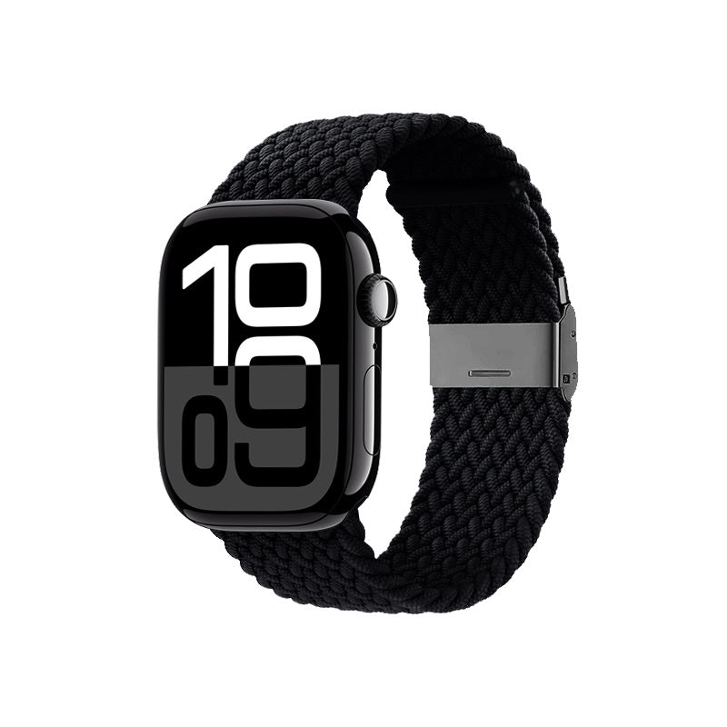 Crong Λουράκι Apple Watch 4/5/6/7/8/9/10/11 - SE (1/2/3) - ULTRA (1/2/3) - 44/45/46/49mm Wave Band - Graphite