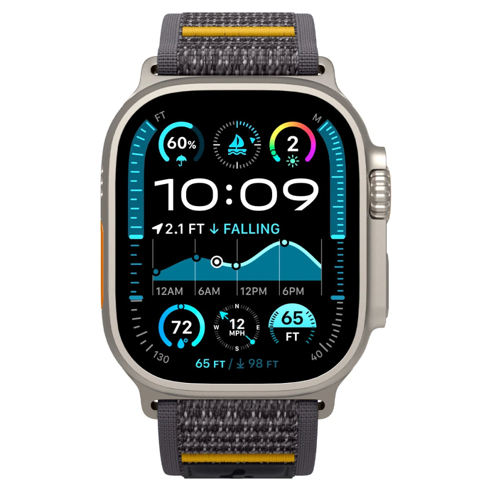 Spigen Λουράκι Apple Watch 8/9/10/11 - SE (1/2/3) - Ultra (1/2/3) – 44/45/46/49mm - Athlex Air - Active Grey