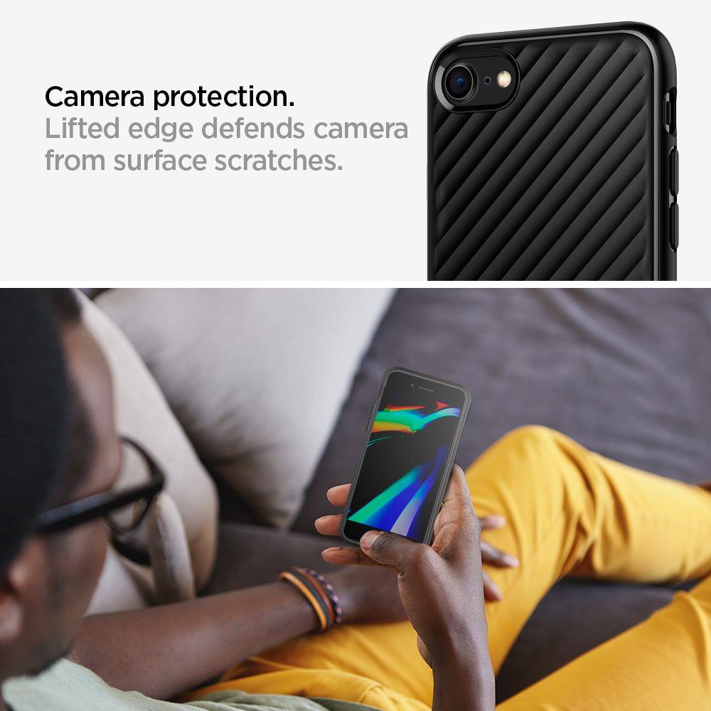 Spigen iPhone SE 2022 / SE 2020 / 7 / 8 Θήκη TPU Core Armor - Black