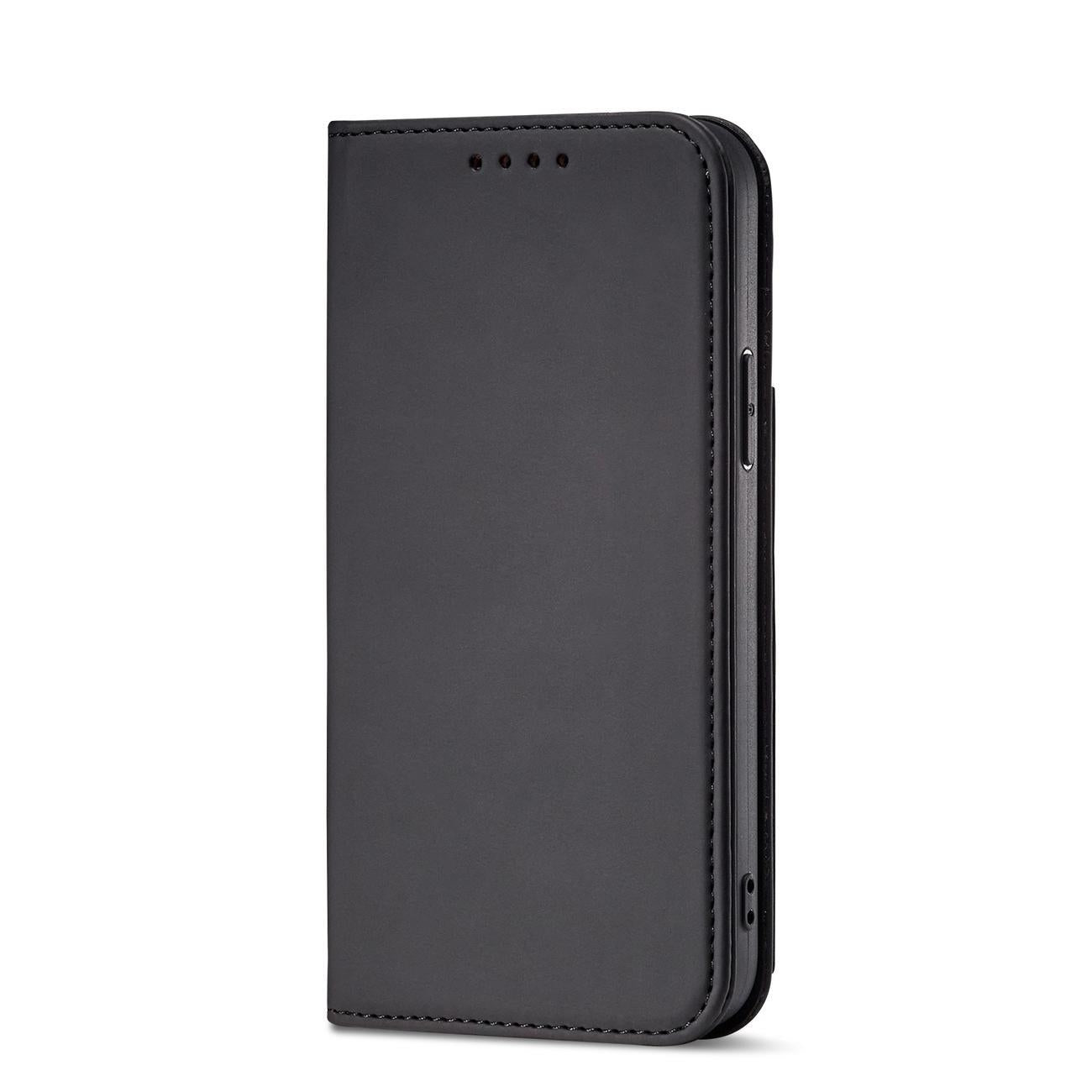 OEM Samsung Galaxy S22 Ultra Magnet Card Wallet Case Θήκη Πορτοφόλι Stand - Black