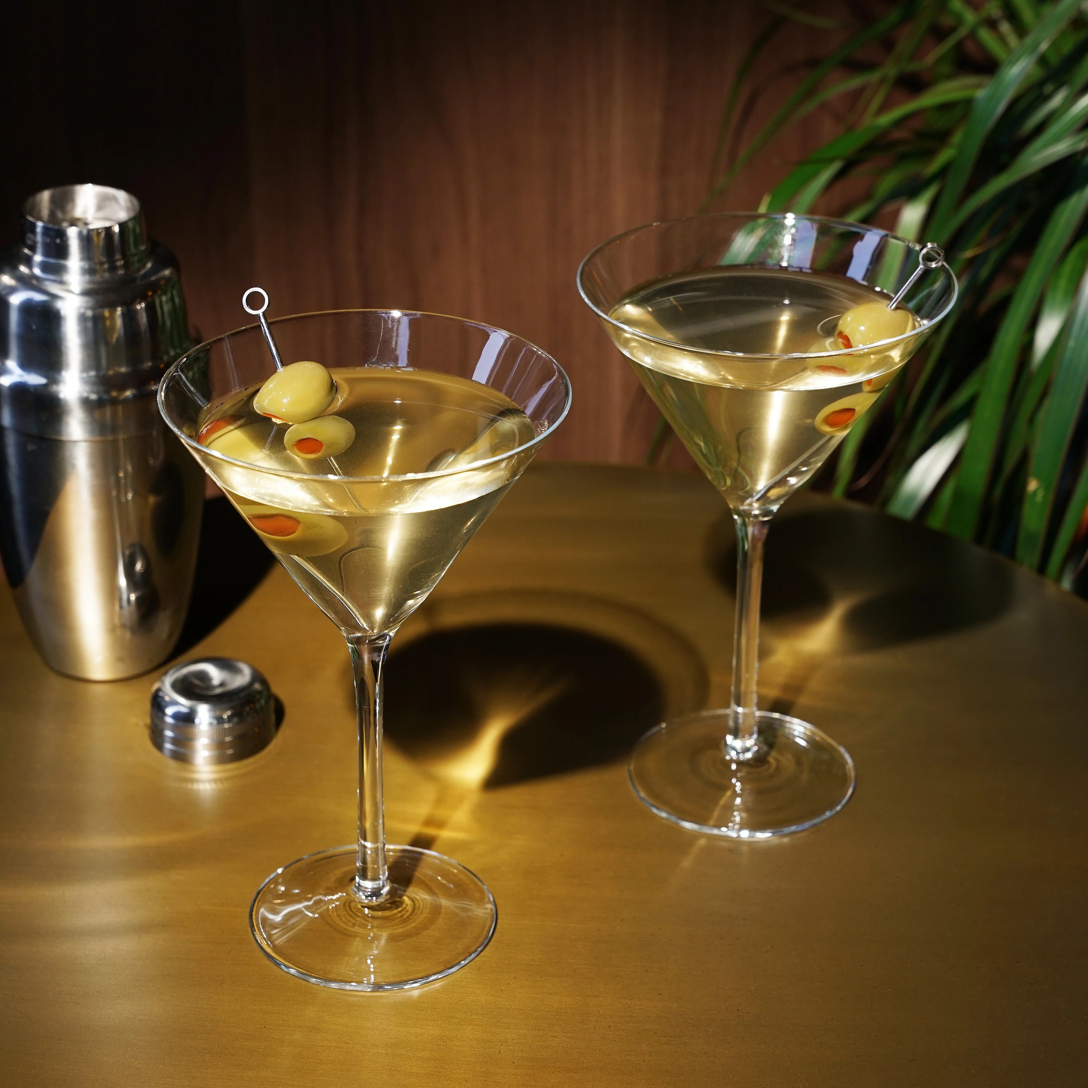 Viski Σετ με 2 Κρυστάλλινα Ποτήρια Martini - 266 ml - Raye