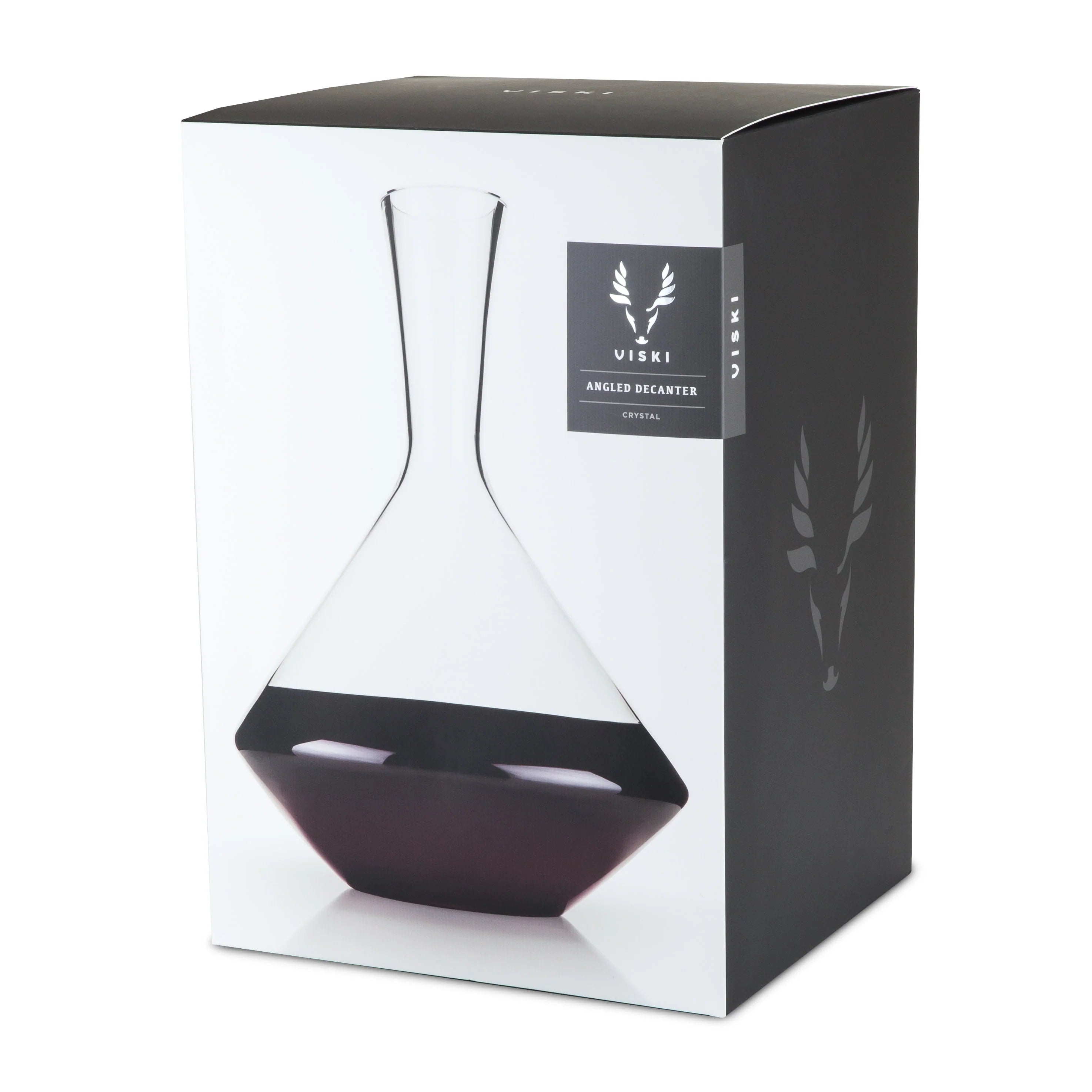 Viski Κρυστάλλινη Καράφα Κρασιού - Decanter - 1.8L - Raye Angled