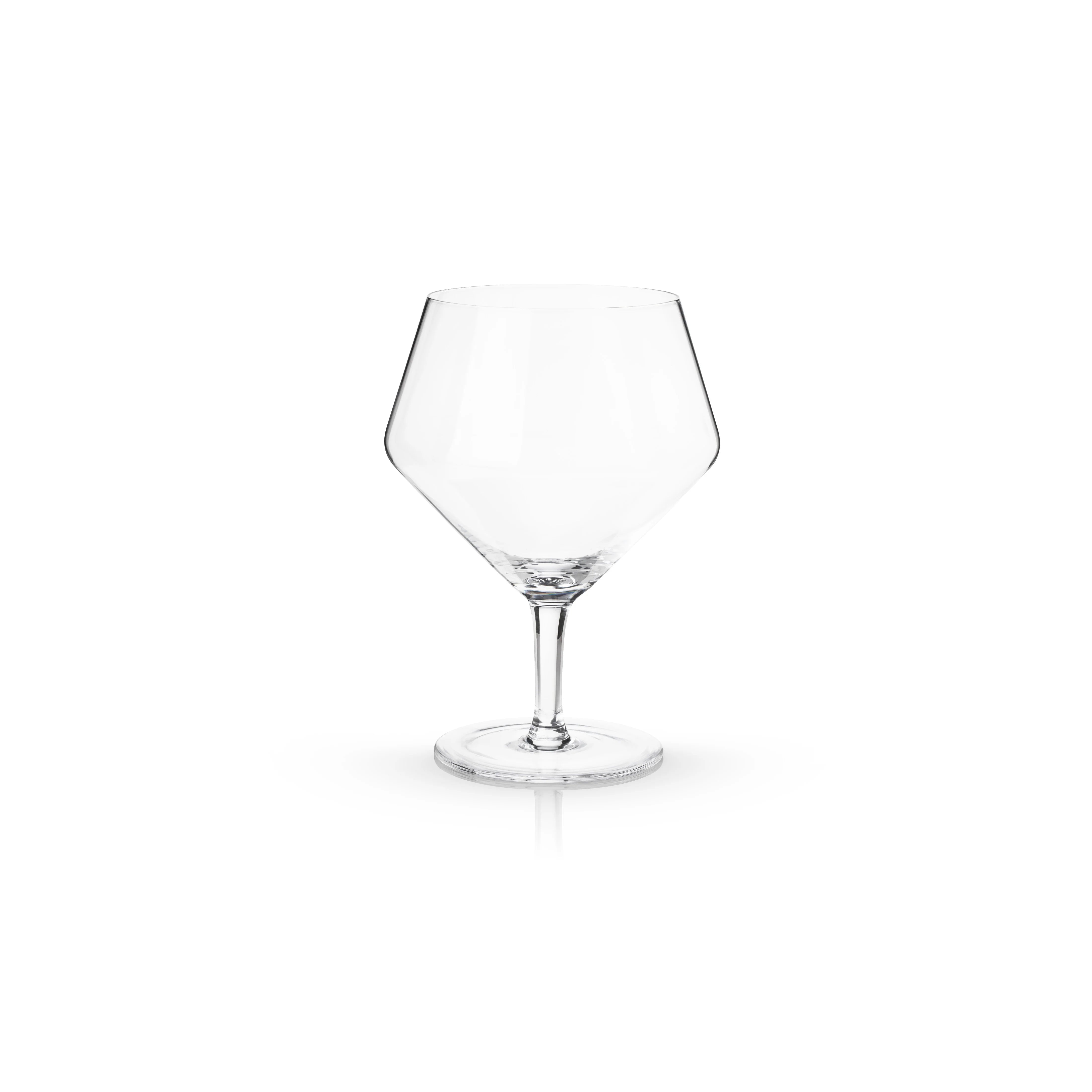 Viski Σετ με 2 Κρυστάλλινα Ποτήρια για Gin Tonic / Cocktail - 415 ml - Raye Angled