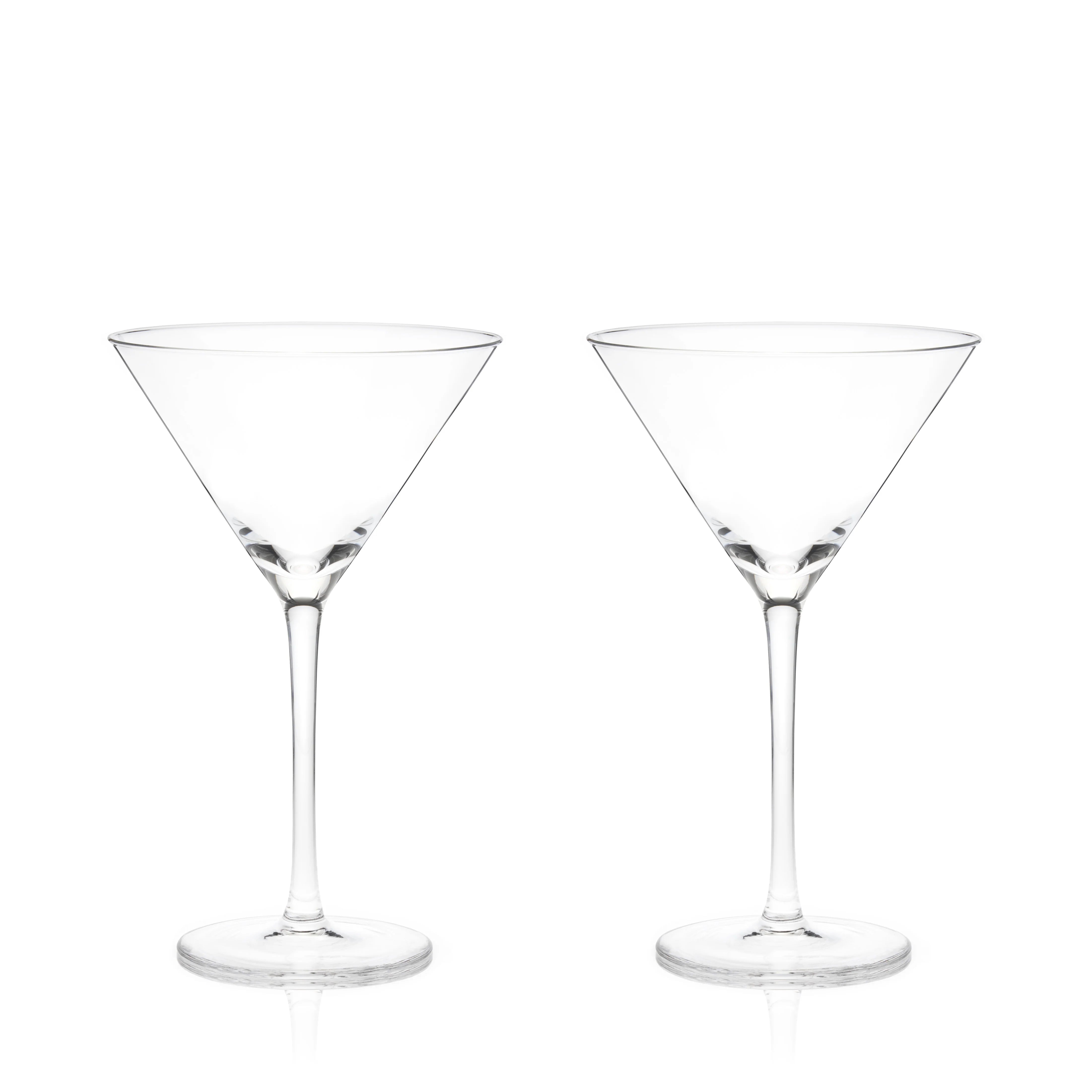 Viski Σετ με 2 Κρυστάλλινα Ποτήρια Martini - 266 ml - Raye