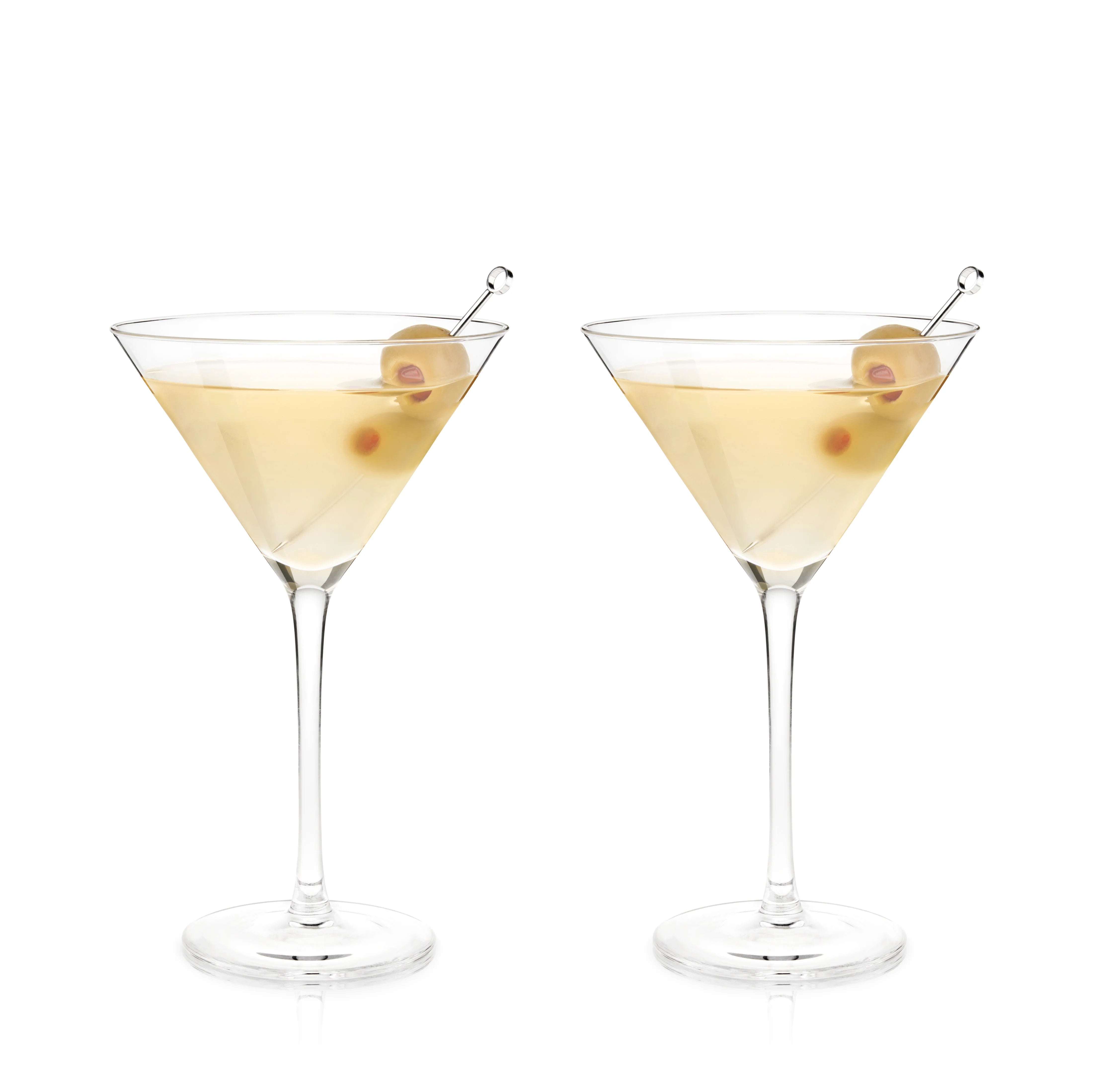 Viski Σετ με 2 Κρυστάλλινα Ποτήρια Martini - 266 ml - Raye